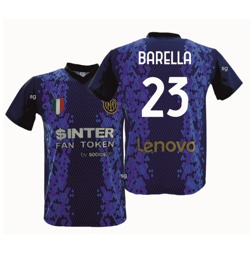 Maglia Inter ufficiale Barella replica 2021/22